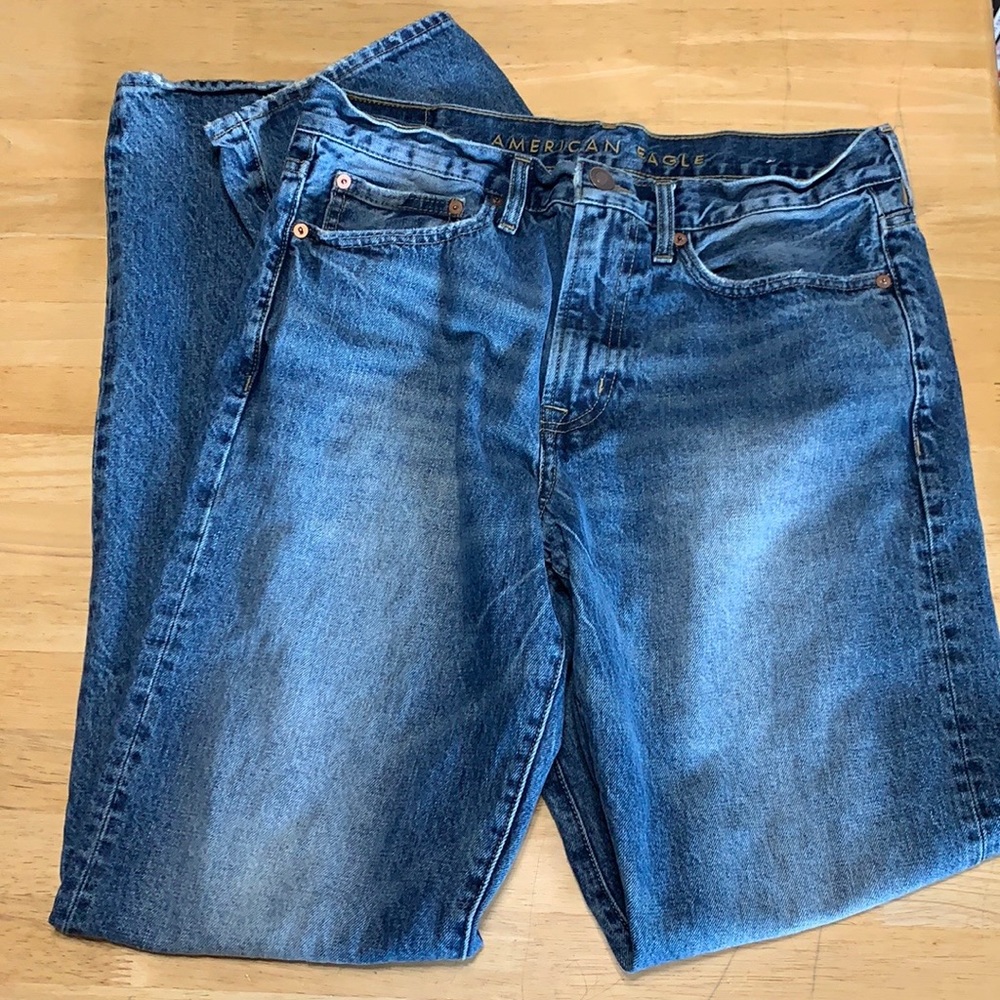 American Eagle Relaxed Straight Jeans Men’s 32x36